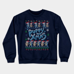 Puppy Xmas Crewneck Sweatshirt